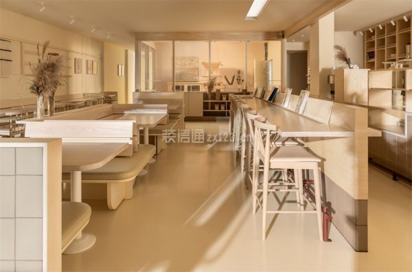 面包店货架大厅装修效果图