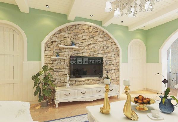 田园装修风格效果图