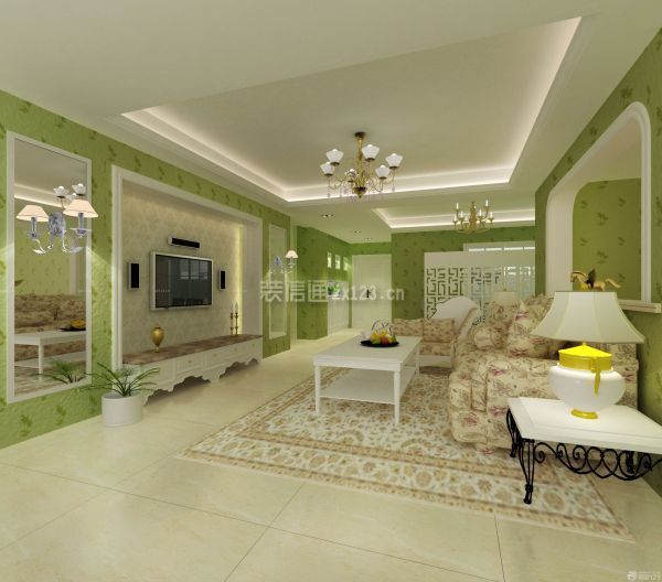 田园装修风格效果图