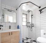 融科金湖湾118平北欧风格装修案例