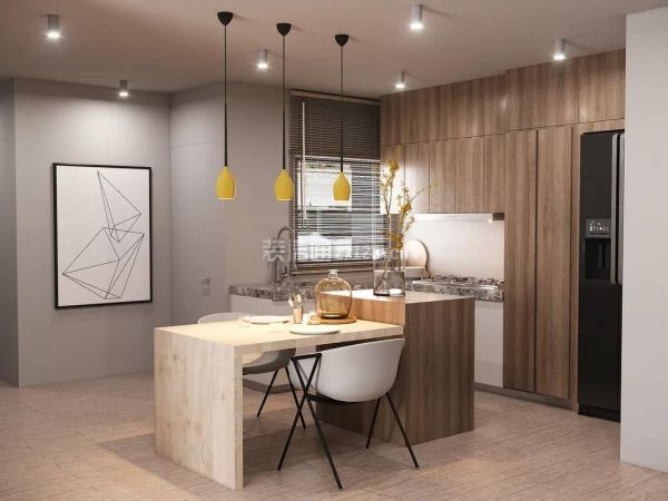 现代简约餐厅装修效果图