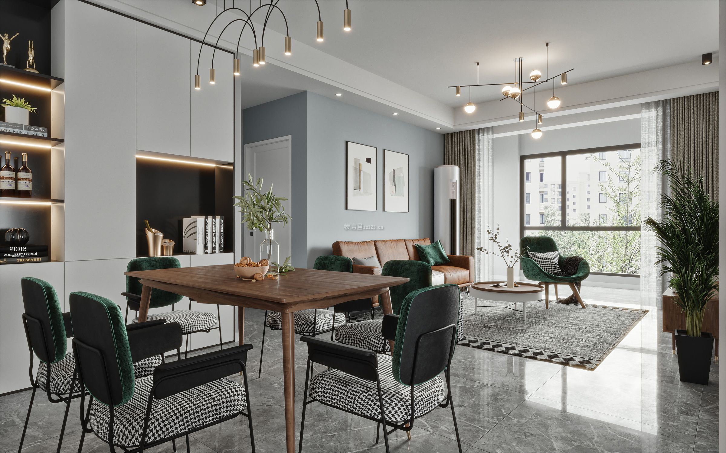 现代风格餐厅 现代风格餐厅装修 现代风格餐厅效果图