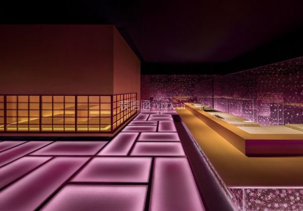 日式料理店寿司台设计效果图