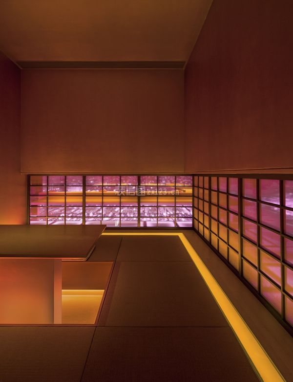 日式料理店包间设计效果图