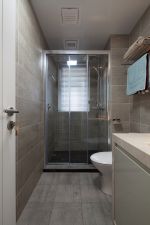 绿地城134平混搭风四居室装修案例