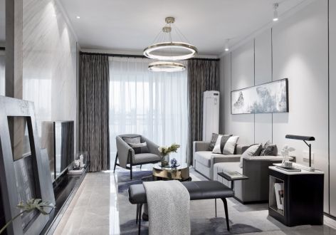 首创天阅嘉陵现代风格119平米装修案例