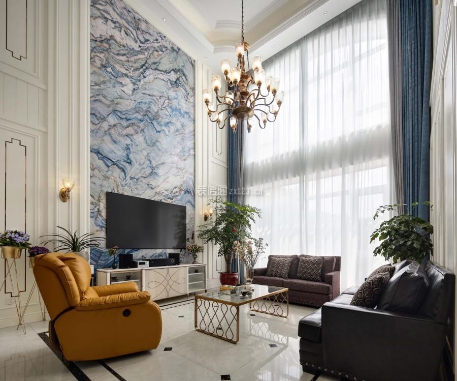 欧式客厅装修效果图 欧式客厅装修案例