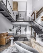 国博城现代风格360平米装修案例