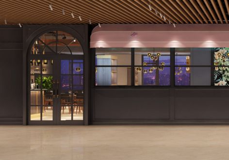 西餐厅现代风格500平米装修案例