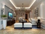 桃源居国际花园三居130平美式风格装修案例