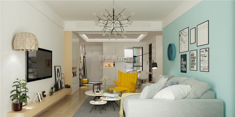 北欧风格客厅装修图片 北欧风格客厅装修效果图欣赏