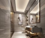 1000平米现代商务酒店装修设计案例