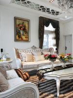 首创鸿恩中心三居室120平新古典风格装修案例