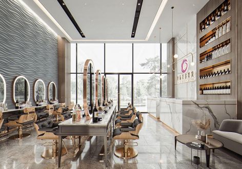 800平米心动美容中心装修案例