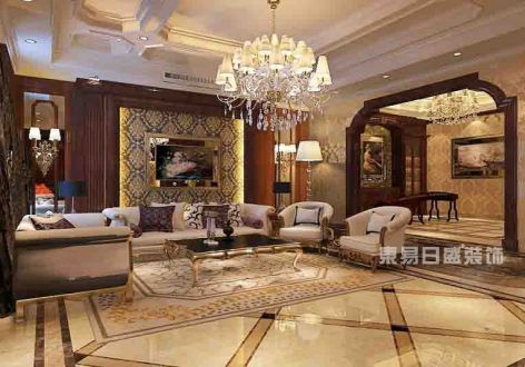 江山樾装修案例欧式古典132㎡装修案例