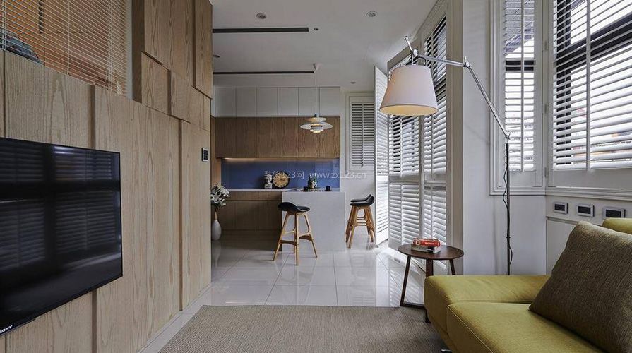 66平米小户型装修效果图 混搭风格装修设计效果图
