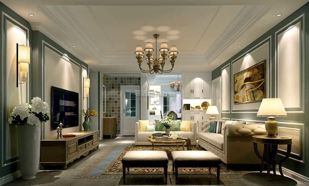 欧式风格客厅装修图片 欧式风格客厅装修设计