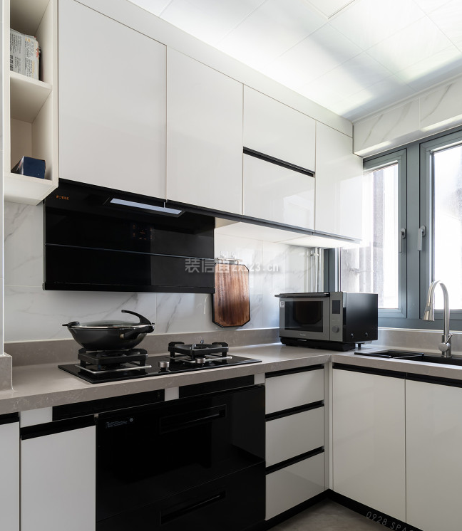 现代风格厨房 现代风格厨房装修风格 现代风格厨房装修效果图大全