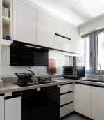 中国铁建西派宸樾125平现代风格装修案例