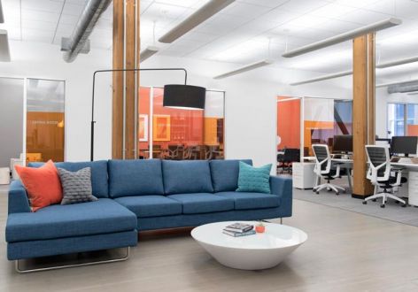 办公室200平现代风格装修案例