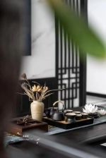 约克郡120平米新中式风格三室两厅装修案例