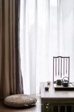 约克郡120平米新中式风格三室两厅装修案例