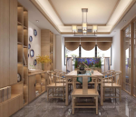 华发四季半岛140平北欧风格装修案例