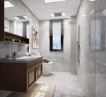 融景城澜岸144平北欧风格装修案例