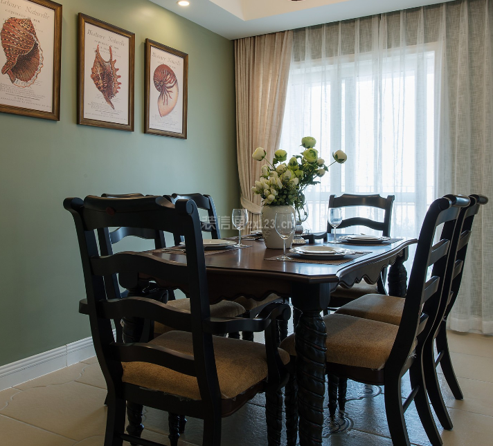 欧式风格餐厅装修效果图大全