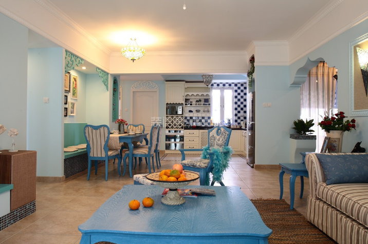 地中海风格客厅