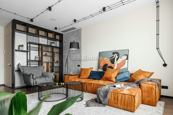 轻奢风格客厅装修 轻奢风格客厅装修设计图 轻奢风格客厅装修实景图