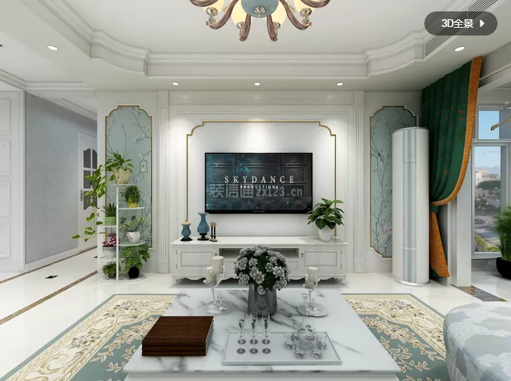 欧式风格客厅装修设计 欧式风格客厅装饰图