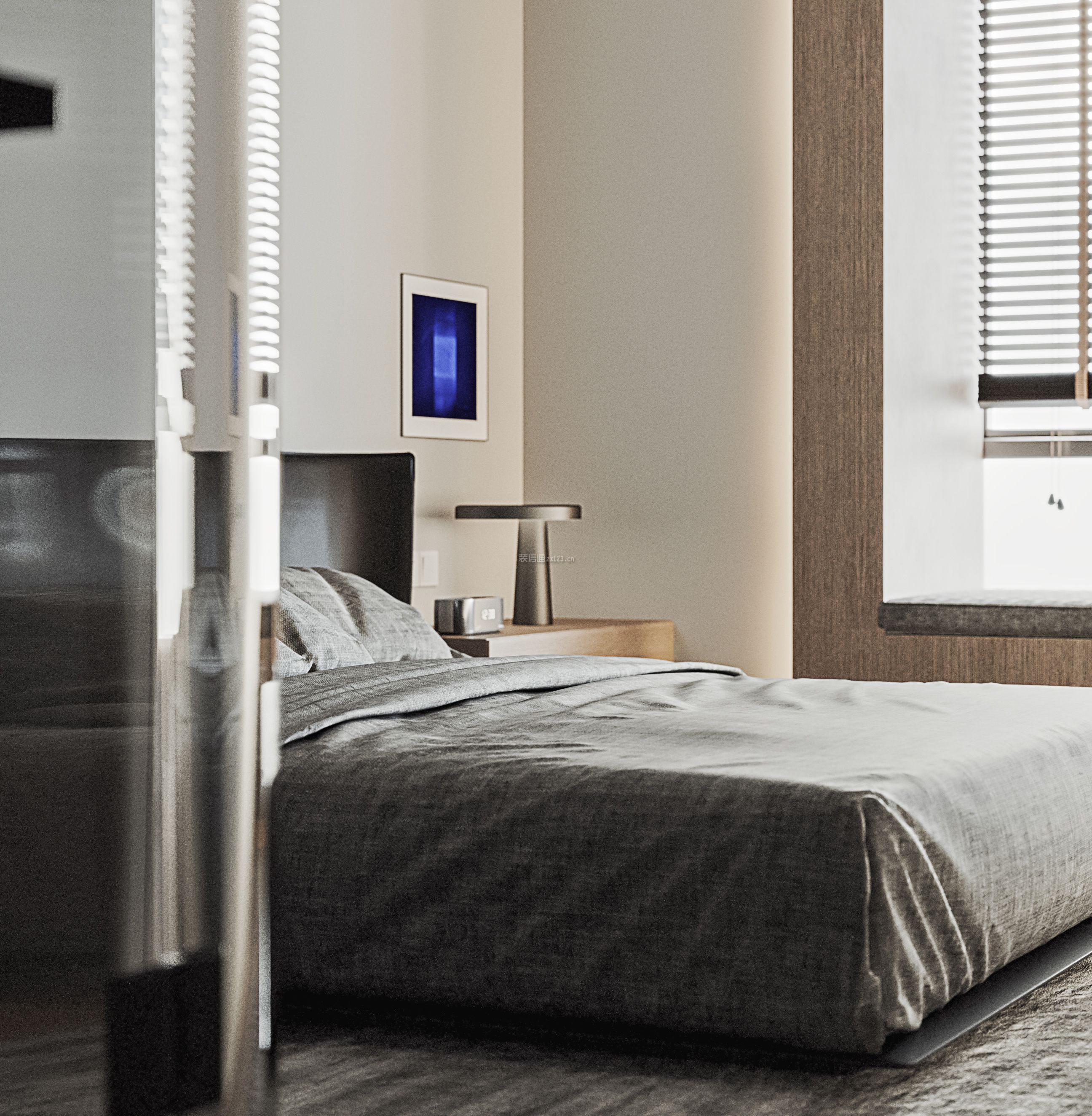 现代风格卧室 现代风格卧室效果图 现代风格卧室装修案例