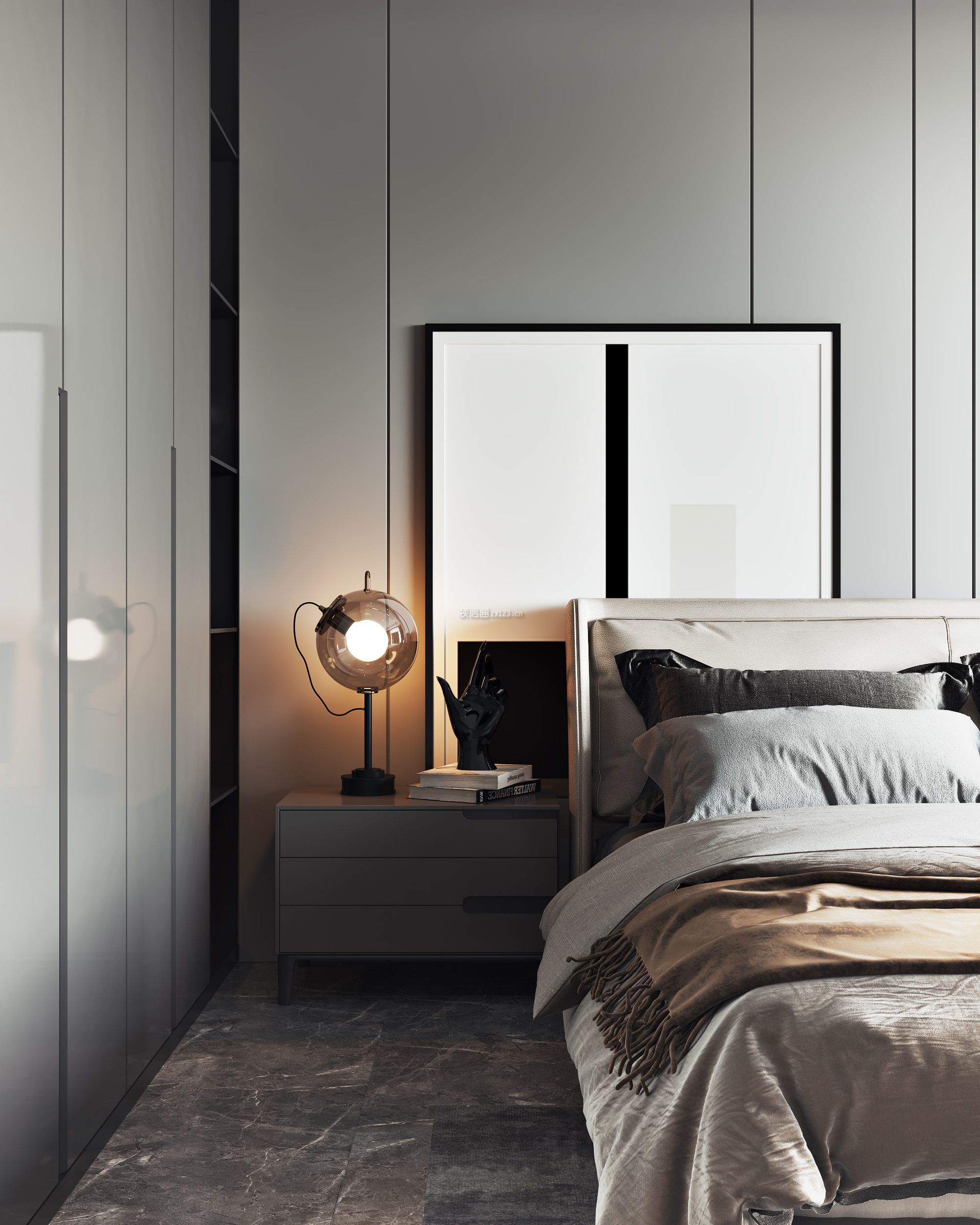 现代风格卧室装修案例 现代风格卧室装修图 现代风格卧室装修效果图