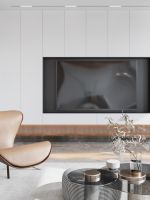 尚林汇景104平现代风格装修案例