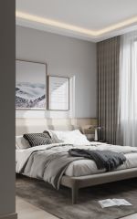 东海星洲89平简约风格装修案例