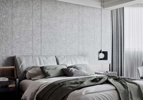 学府丽景山水云天138平北欧风格装修案例