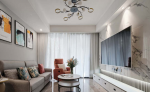 龙湖嘉天下倾宸131平北欧风格装修案例