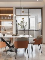 棕榈泉一期182平北欧风格装修案例