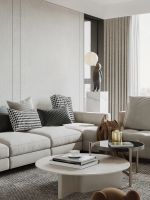 大帝花园129平现代风格装修案例