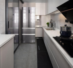 恒大金碧天下115平轻奢风格装修案例