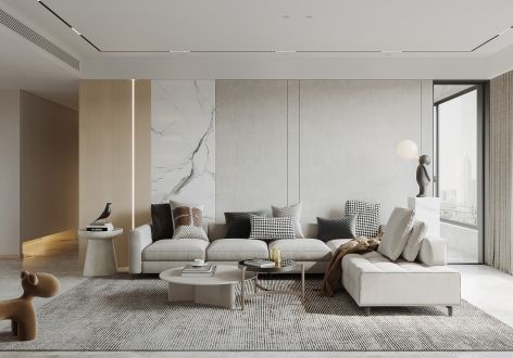 大帝花园129平现代风格装修案例