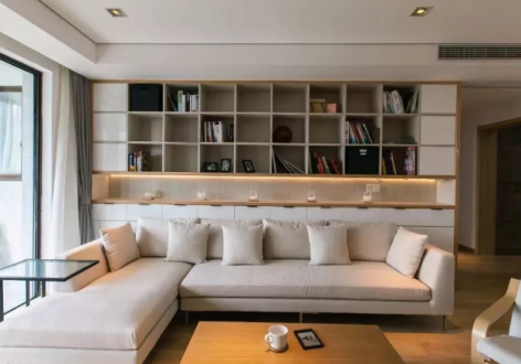 中庚香江美地104平北欧风格装修案例