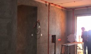 中国摩 田园风 两居室 64平米 水电阶段