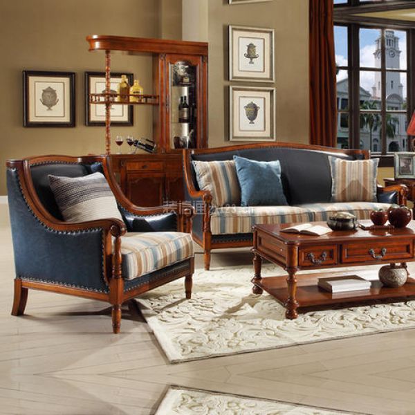 美式乡村风格沙发