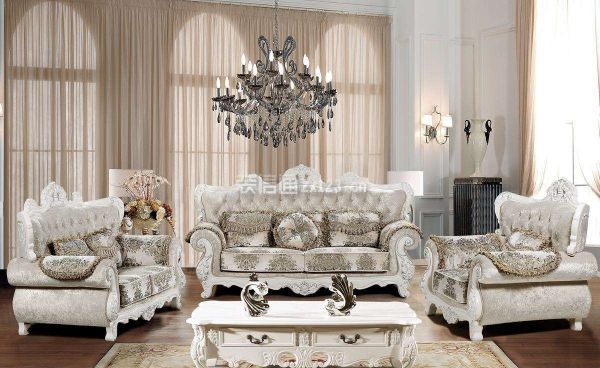 奢华欧式风格沙发搭配建议