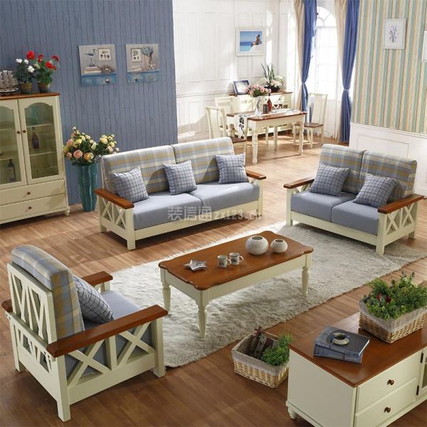 美式乡村风格沙发搭配建议