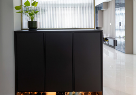 中建·滨江星城126平现代风格装修案例