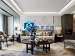 保利观塘新中式风格95平米装修效果图案例
