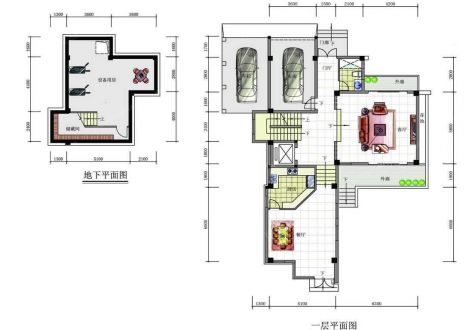 双桥区460平米别墅古典风格